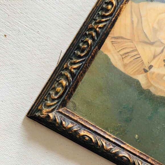 Print Carl Schellein On The Way To The Ball VTG - Picture 3 of 3